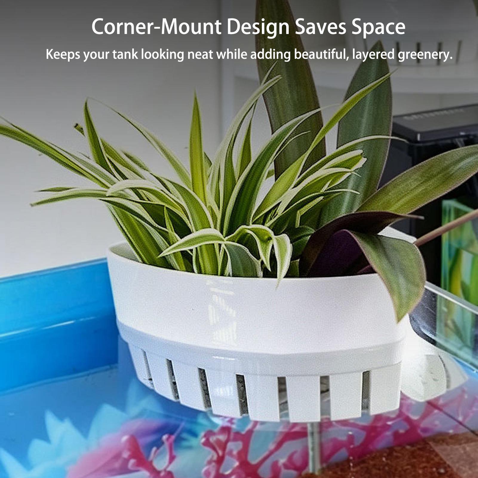 Aquarium Planted Background - Корзина для аквариумных растений, гидропонная подвесная
