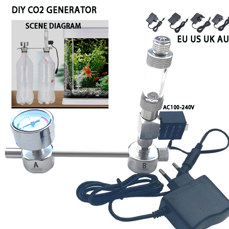 Planted Aquarium Co2 System - Система для самостоятельного изготовления CO2-генератора для