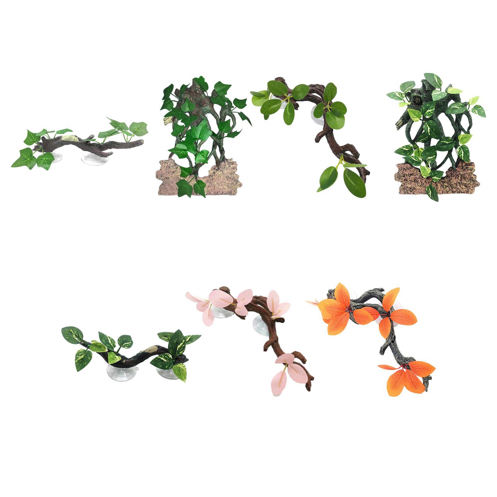 Aquarium Planted Background - Украшение для растений Gecko, имитация аквариума,