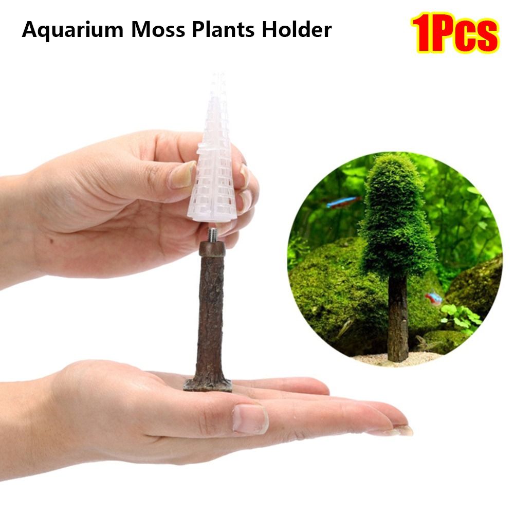 Aquarium Planted Background - Имитация рождественской елки, держатель для мха