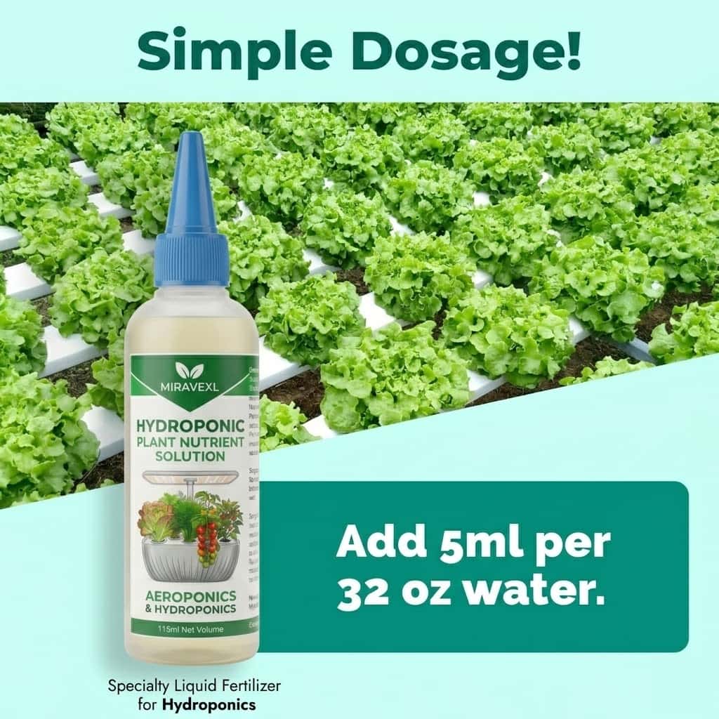 Liquid Fertilizer All In - Жидкое гидропонное удобрение MIRAVEXL: Универсальный питательный