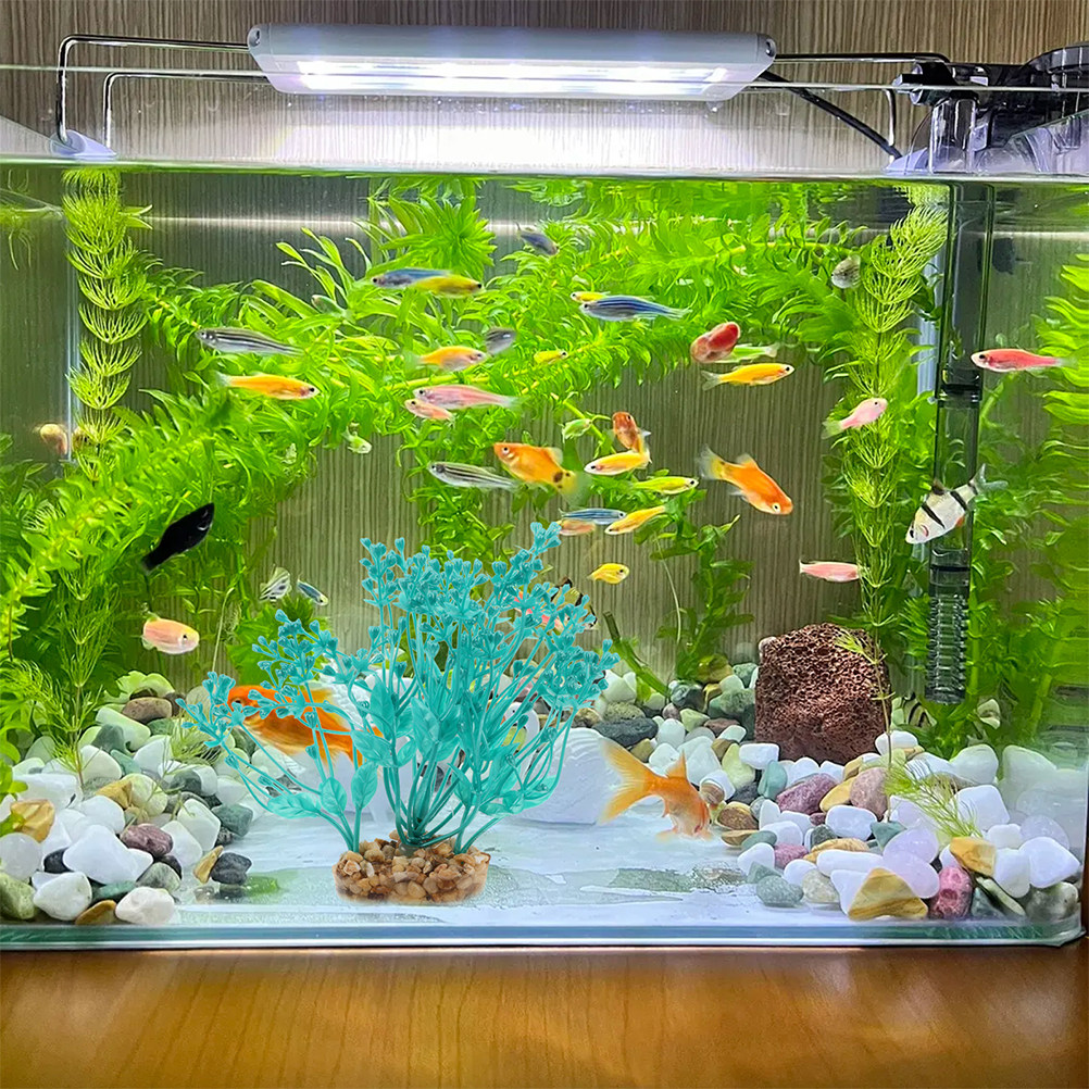 Aquarium Planted Setup - 2 шт. реалистичных пластиковых искусственных растений