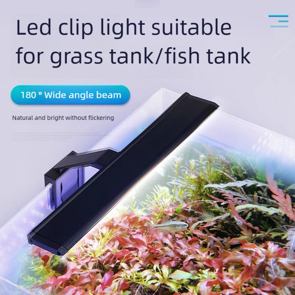 Planted Aquarium Mini - Миниатюрный светильник-прищепка для аквариума, имитирующий дневной