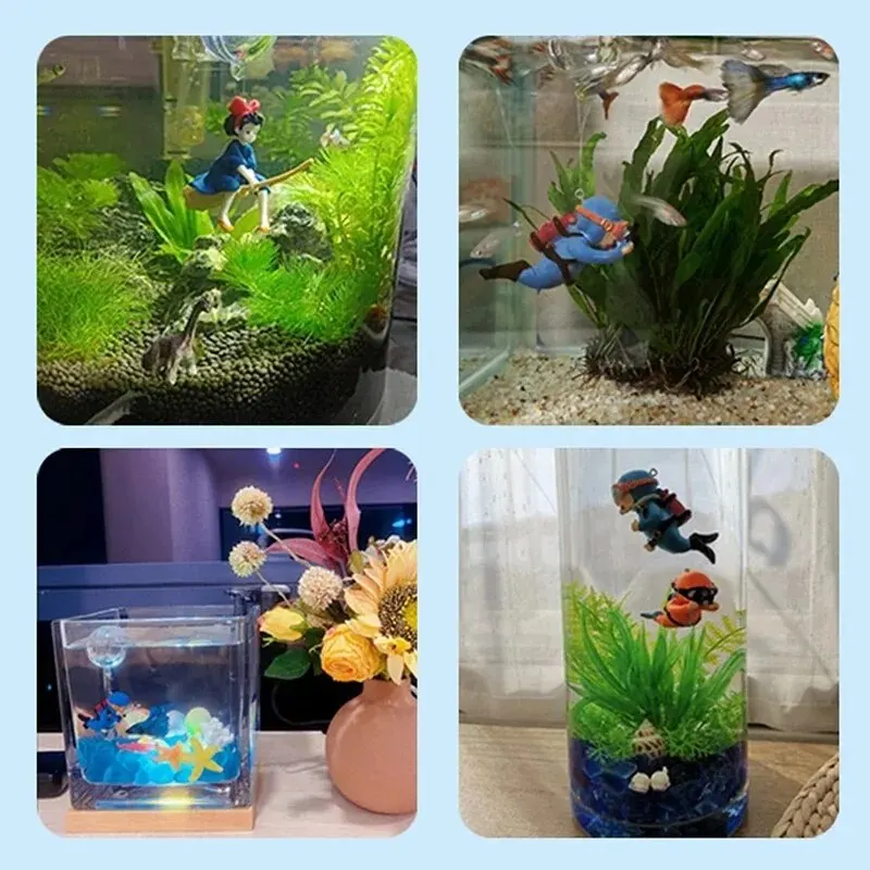 Аквариум дайверские украшения  – обзор и цена Aquarium Plant Live