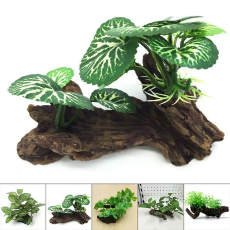 Пластиковый искусственный ство – обзор и цена Aquarium Planted Wood