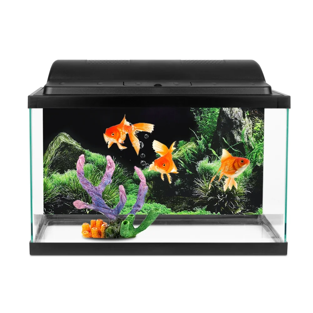 Фон для аквариума 3d наклейка  – обзор и цена Aquarium Planted Background
