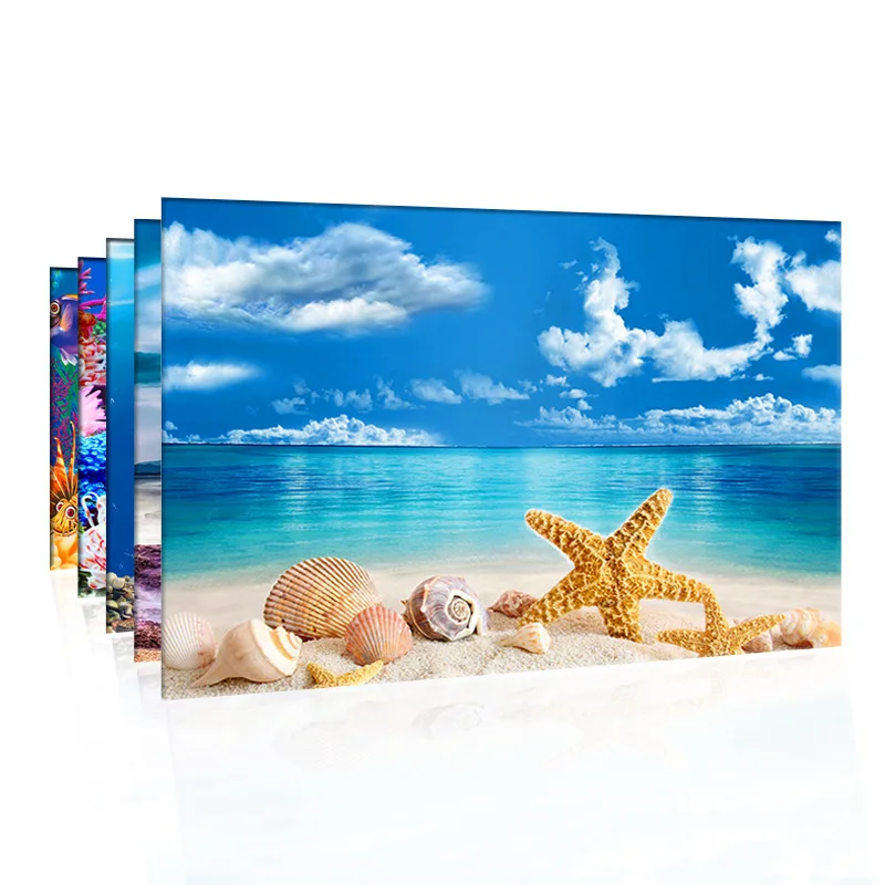Фон для аквариума, 3d наклейка – обзор и цена Aquarium Planted Background