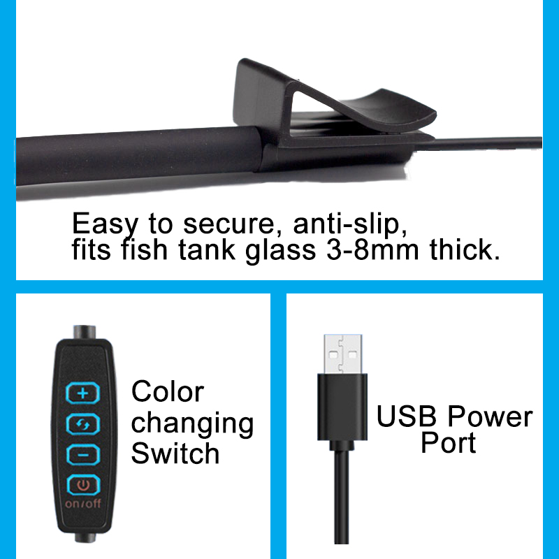 USB светодиодная лампа для акв – обзор и цена Planted Aquarium Mini