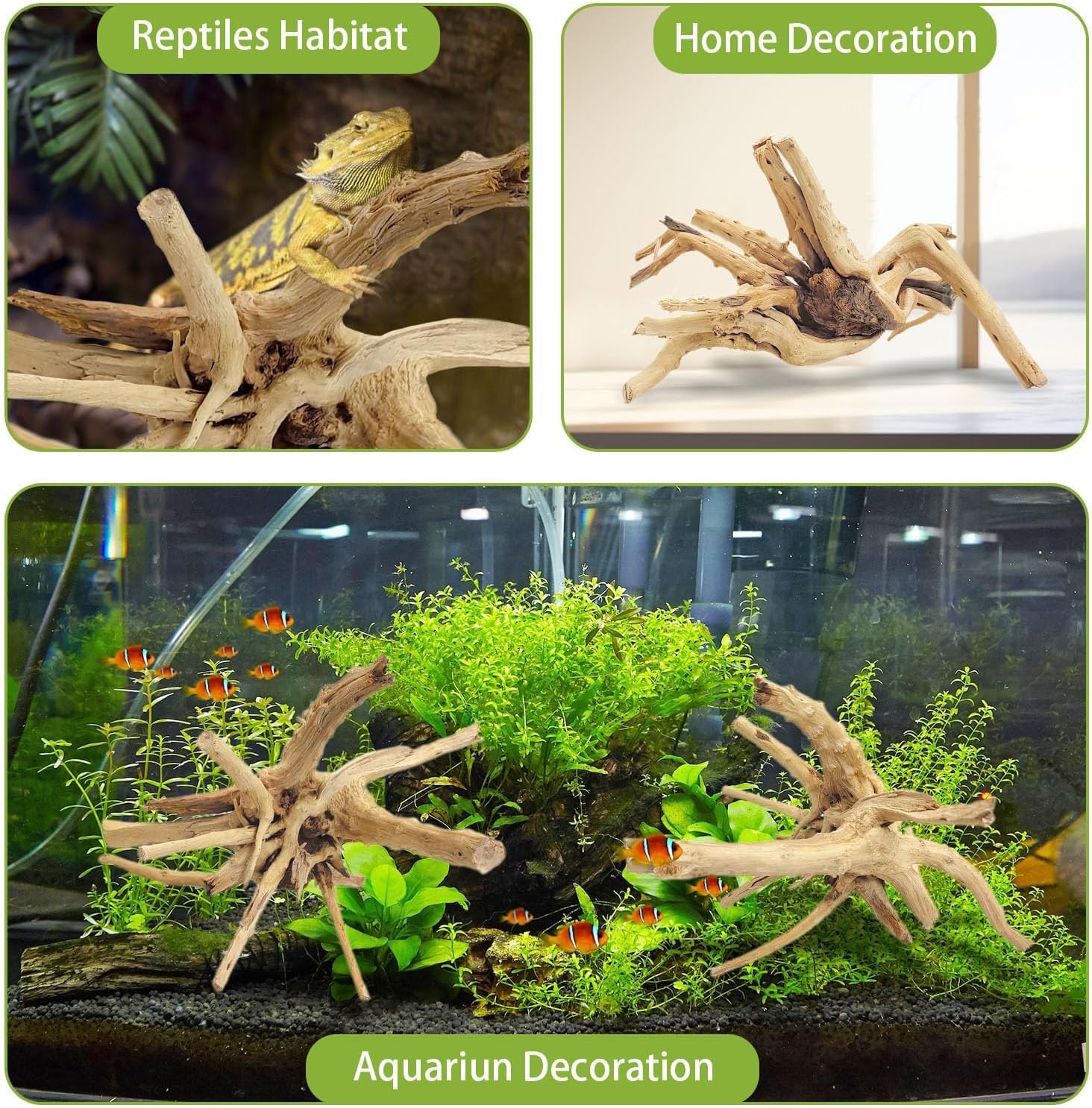 1 шт. 20-25 см натуральная кор – обзор и цена Aquarium Planted Wood