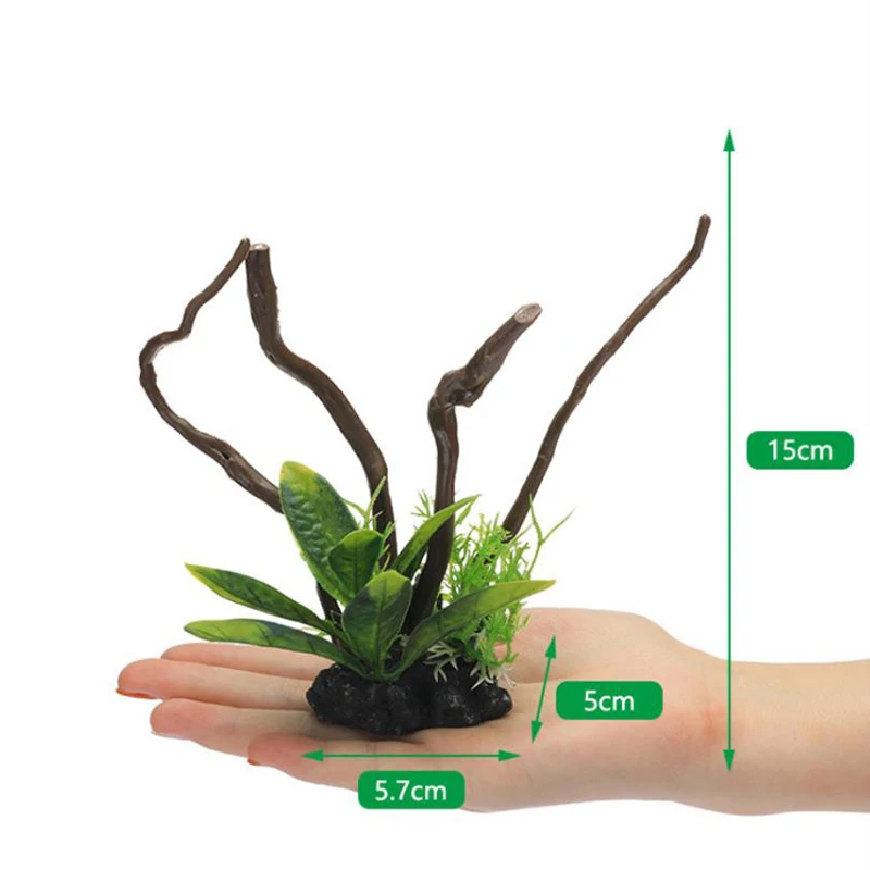 Искусственные рыбки, украшения – обзор и цена Aquarium Planted Wood