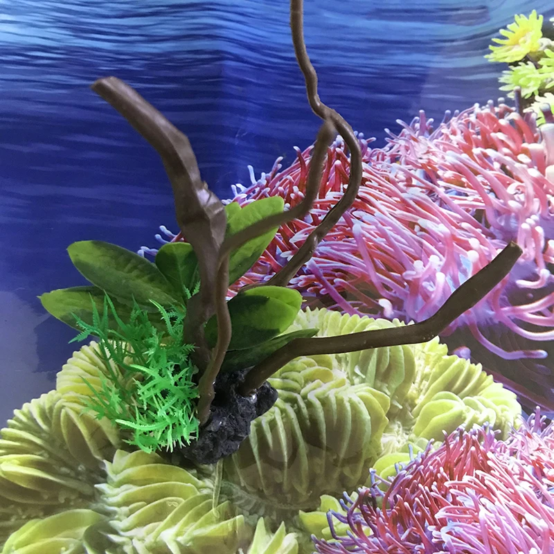 Искусственные рыбки, украшения – обзор и цена Aquarium Planted Wood