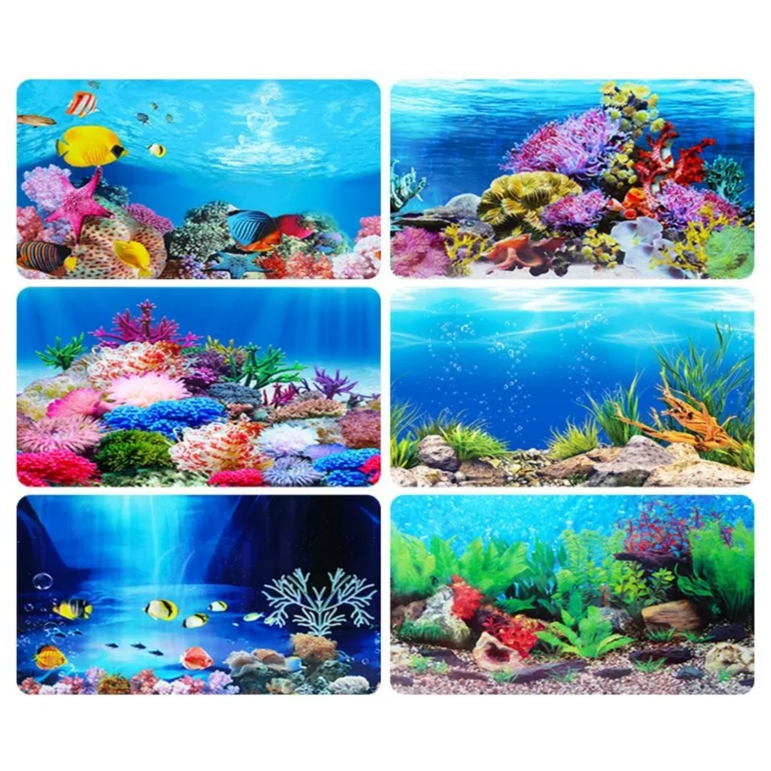 Фон для аквариума, 3D наклейка – обзор и цена Aquarium Planted Background