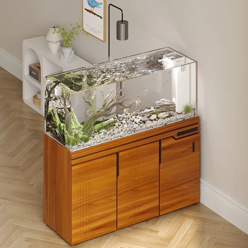 Большой аквариум из ультрапроз – обзор и цена Aquarium Planted Wood