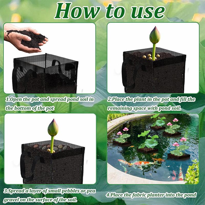 Набор из 4 черных сетчатых кор – обзор и цена Aquarium Planting