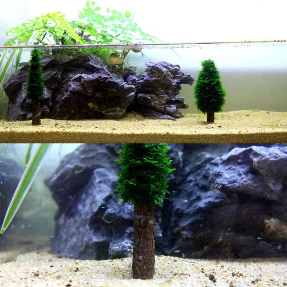 Имитация рождественской елки,  – обзор и цена Aquarium Planted Background