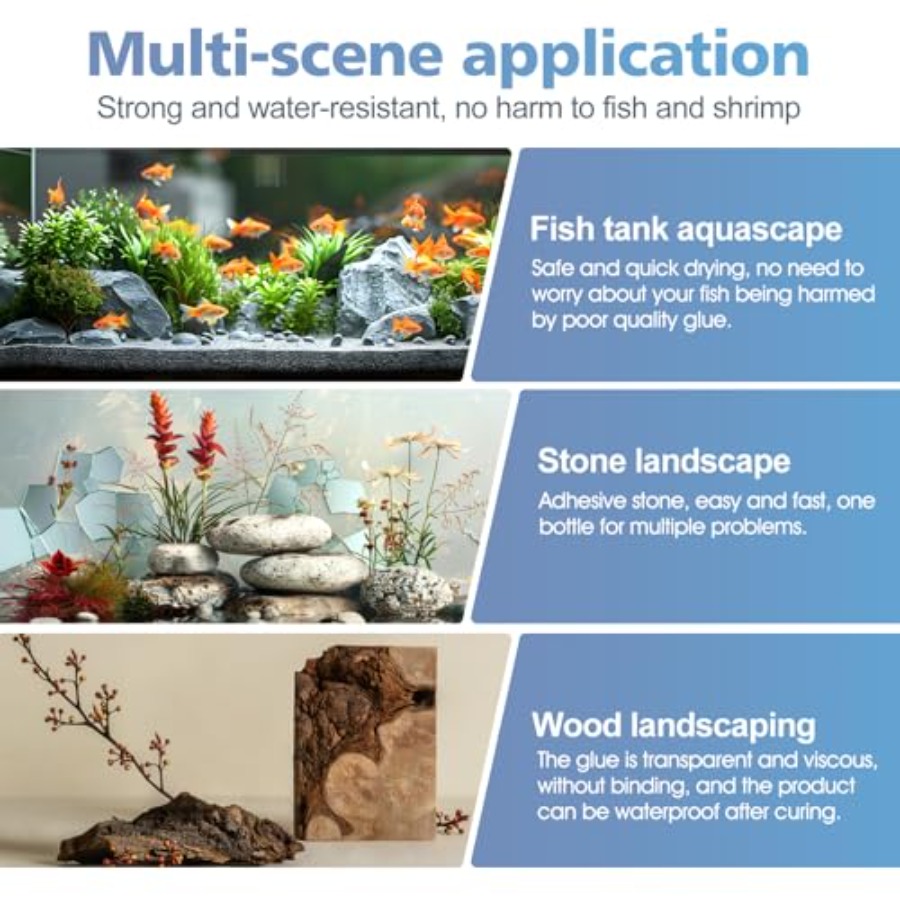 Клей для аквариумов Super Reef – обзор и цена Aquarium Planted Wood