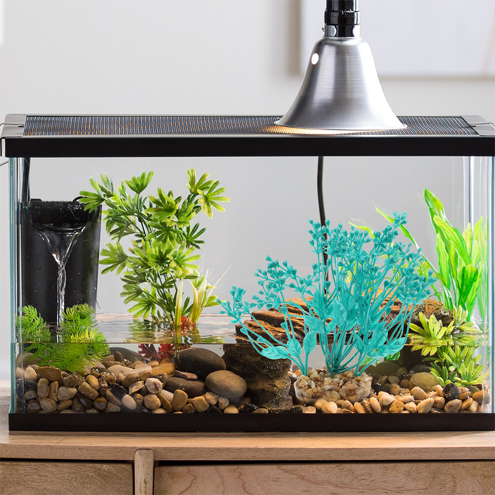 2 шт. реалистичных пластиковых – обзор и цена Aquarium Planted Setup